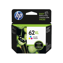 HP C2P07AA No. 62XL 彩色加大裝打印墨盒