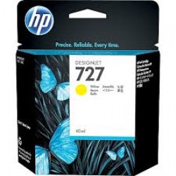 HP B3P15A No.727 40-ml 黃色打印墨盒