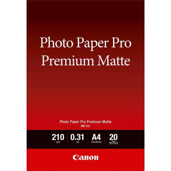 Canon  PM-101A4  A4 Premium Matte Paper