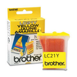 BROTHER LC21Y 黃色墨盒 (約450 張)