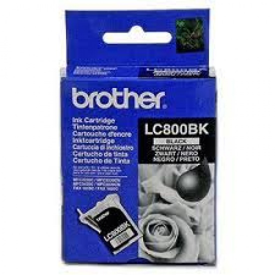 BROTHER LC800BK 黒色墨盒  (約500 張)