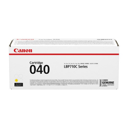 Canon CRG-040 Y  黃色標準容量碳粉盒 (約5400張)