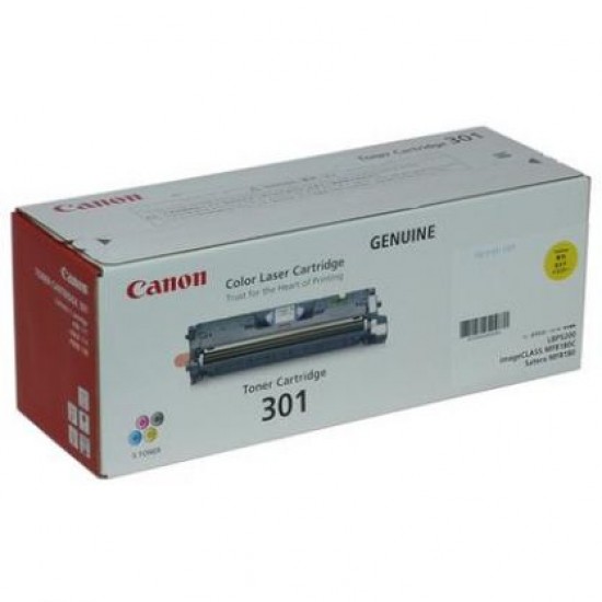 Canon CRG-301Y 黃色碳粉盒