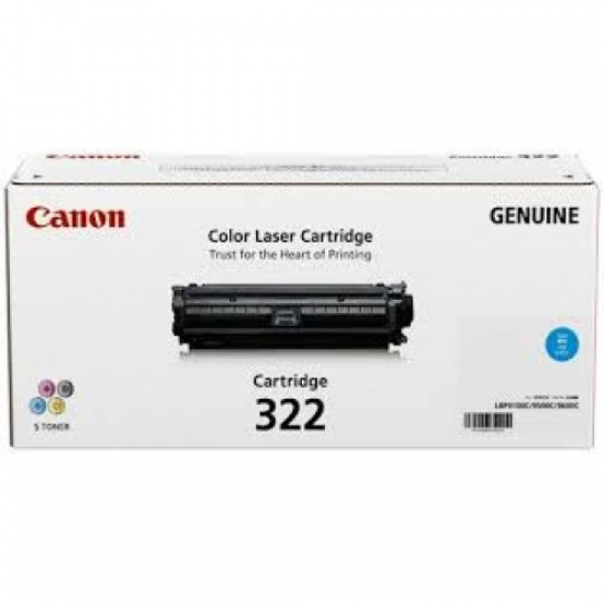 Canon CRG-322C 藍色標準容量碳粉盒
