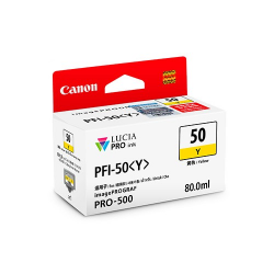 Canon PFI-50Y 黃色墨水盒