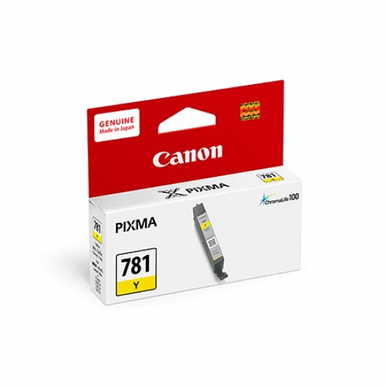 Canon CLI-781 Y 黃色墨水盒 (標準裝)